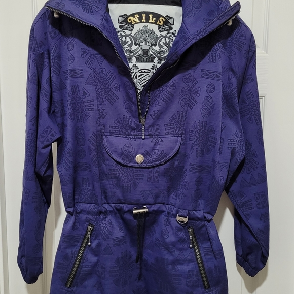 NILS Skiwear 3/4 Zip Shell - Ladies Size 6 - Picture 2 of 9